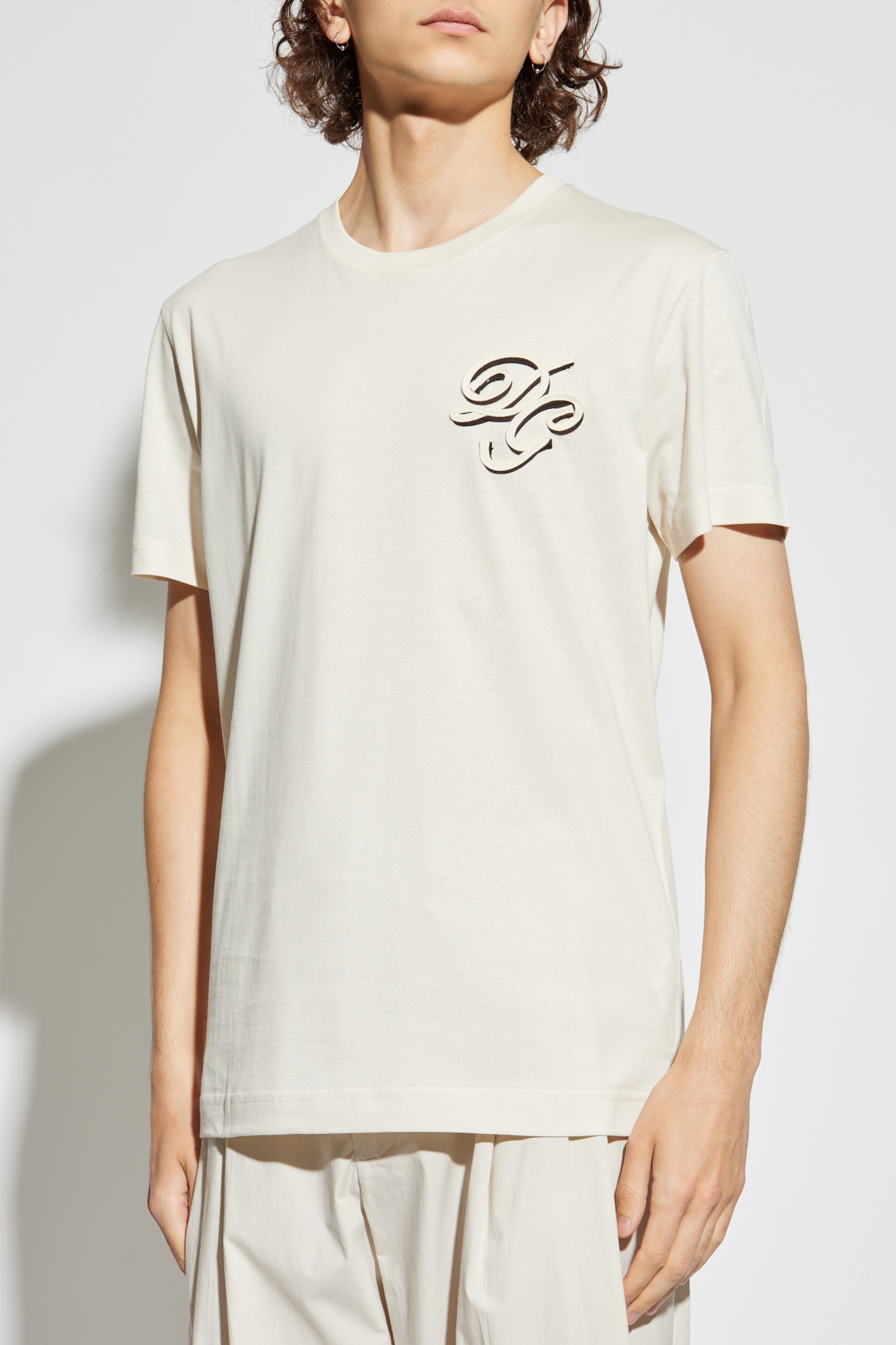 Tシャツ・カットソー DOLCE & GABBANA T-SHIRTS Dolce & Gabbana T-shirt with printed logo | Men's Clothing